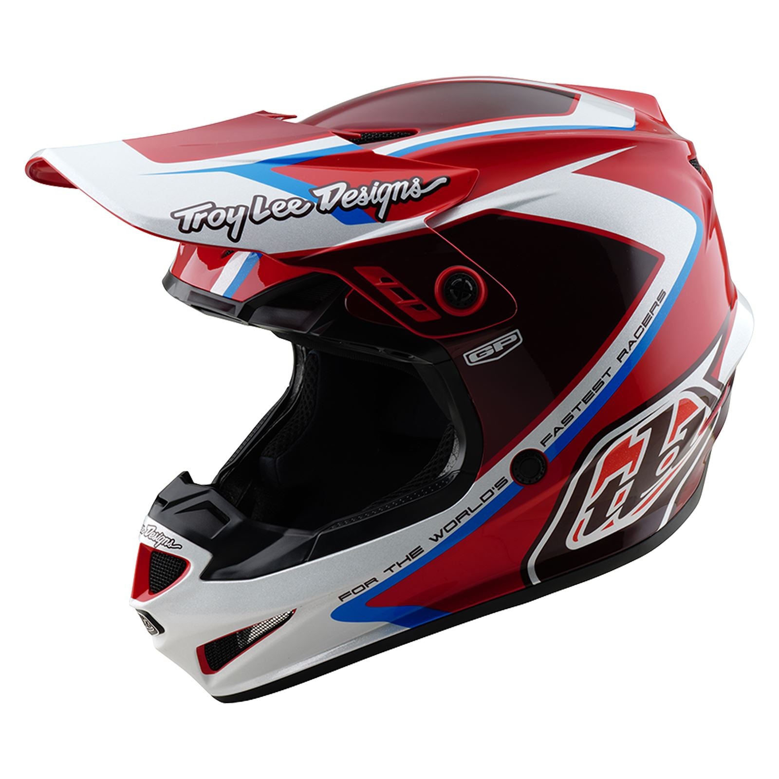 Troy Lee Designs Spring 2025 MX Helmet GP Youth Shutter Red